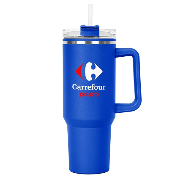 Hippo Lite Mug & Straw Lid with Twist Closure - 40 oz.