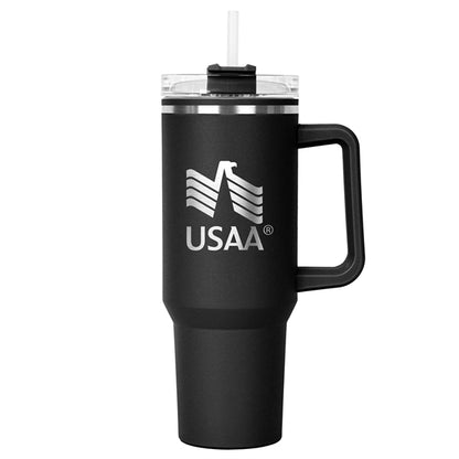 Hippo Lite Mug & Straw Lid with Twist Closure - 40 oz.
