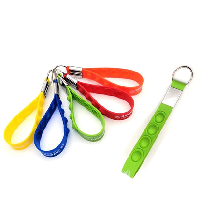Pop it Silicone Keychain