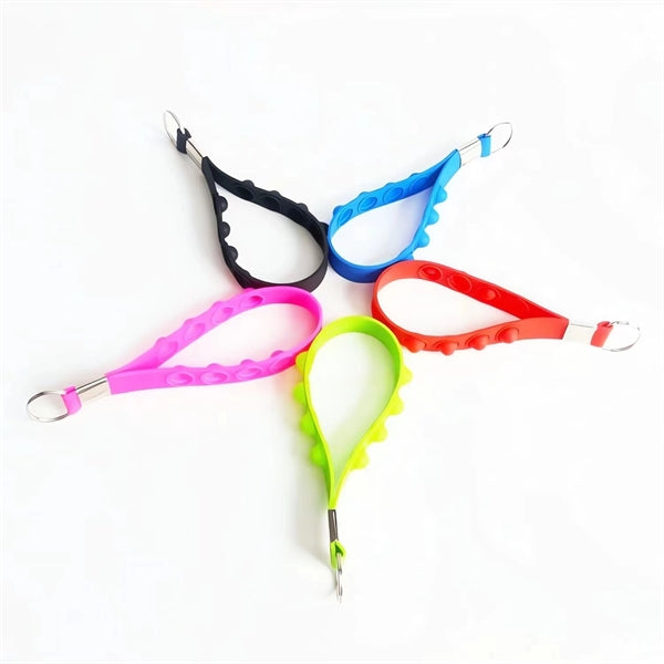 Pop it Silicone Keychain