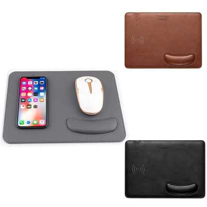 Leather Mouse Pad With Wireless Charger