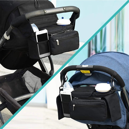 Non-Slip Stroller Organizer With Cup Holders