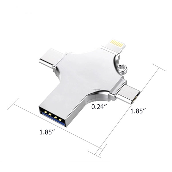 4-in-1 USB Flash Drive 4GB
