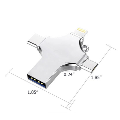 4-in-1 USB Flash Drive 4GB