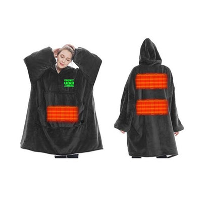 Soft Electric Blanket Heated Throw Poncho Wrap