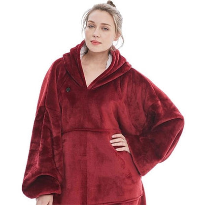 Soft Electric Blanket Heated Throw Poncho Wrap
