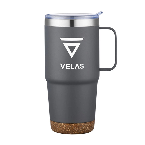 Akira Travel Mug w/Cork Bottom - 24oz
