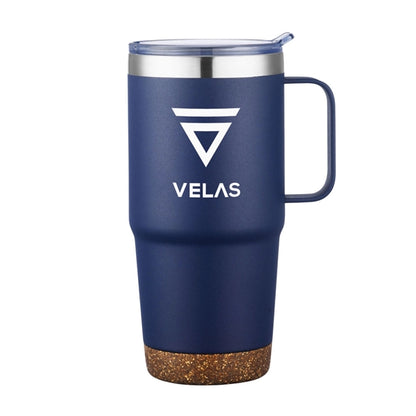Akira Travel Mug w/Cork Bottom - 24oz