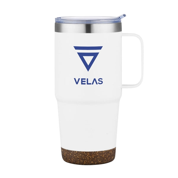 Akira Travel Mug w/Cork Bottom - 24oz
