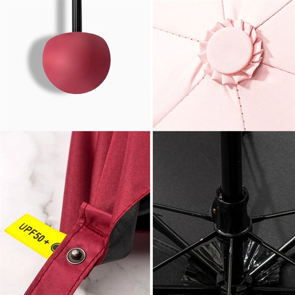 Mini Vacuum Cup Fan Umbrella Gift Set