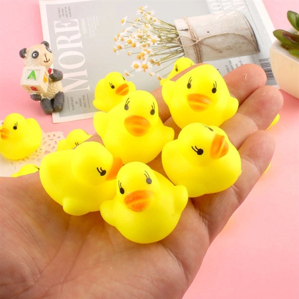 Colorful Mini Rubber Duck Bath Float Toys