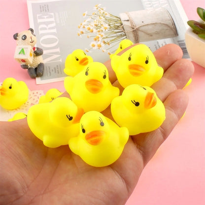 Colorful Mini Rubber Duck Bath Float Toys