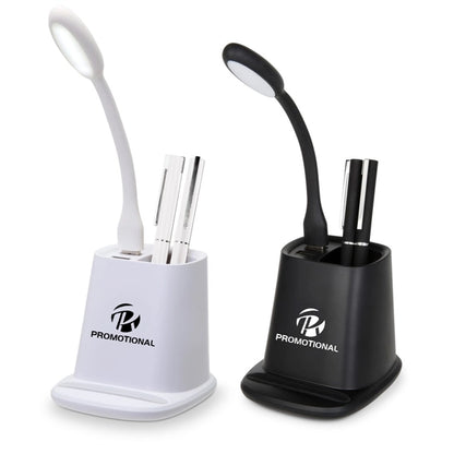Desktop Charging Organizer with Light