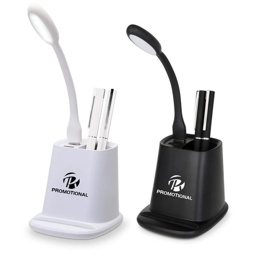 Desktop Charging Organizer with Light
