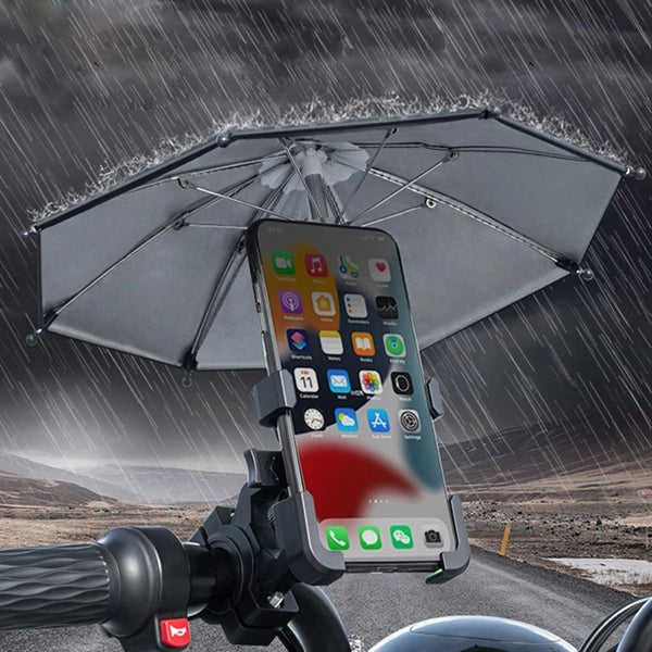 Bike Phone Holder with Umbrella
