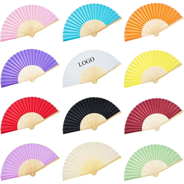 Handheld Folded Paper Fan