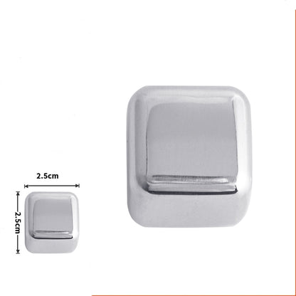 Stainless steel ice cube stone