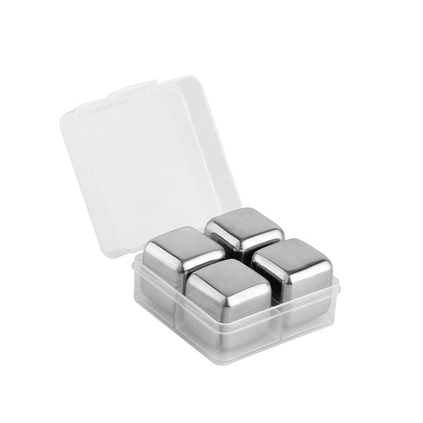 Stainless steel ice cube stone
