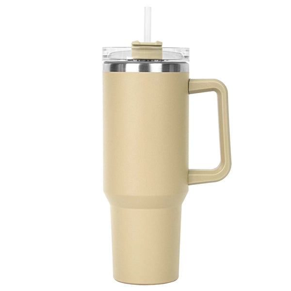 The Hippo Mug & Straw Lid with Twist Closure - 40 oz