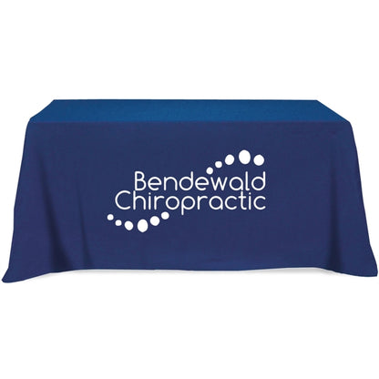 Flat 4-sided Table Cover - fits 6 foot standard table