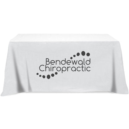 Flat 4-sided Table Cover - fits 6 foot standard table
