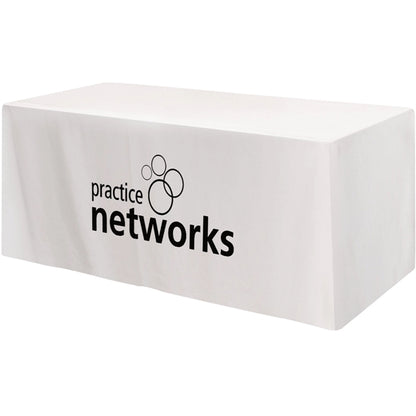 Fitted 3-sided Table Cover - fits 6 foot standard table