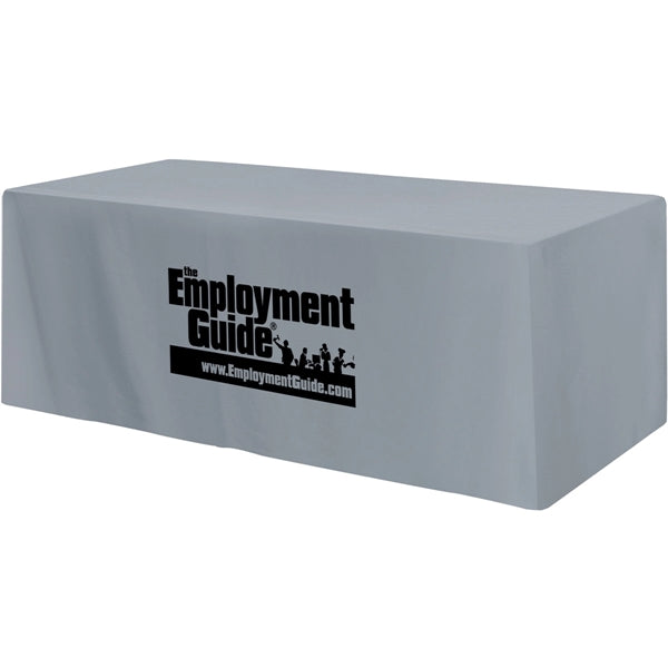 Fitted 4-sided Table Cover - fits 8 foot standard table