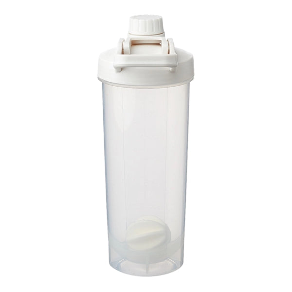 24 Oz. Plastic Shaker Bottle W/ Mixer & Handle