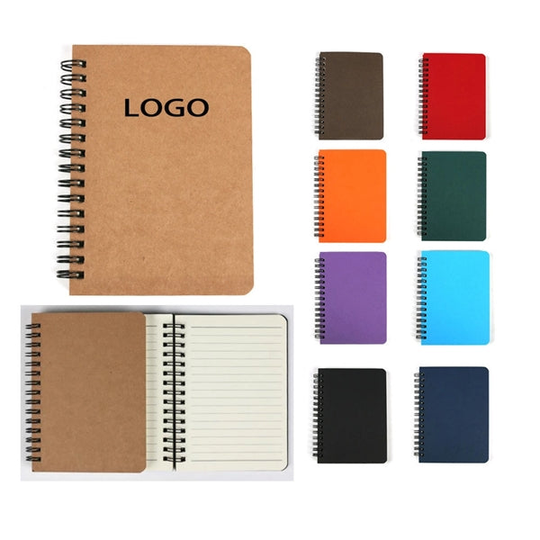 A6 5.6" x 4" Spiral Notebook 100 Pages