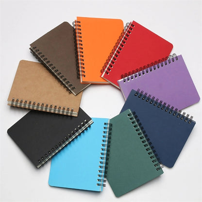 A6 5.6" x 4" Spiral Notebook 100 Pages