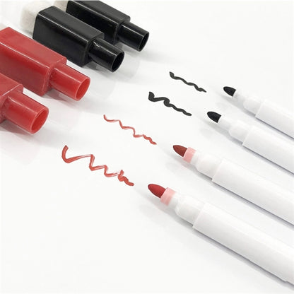 Dry Erase Magnetic Markers with Eraser Cap