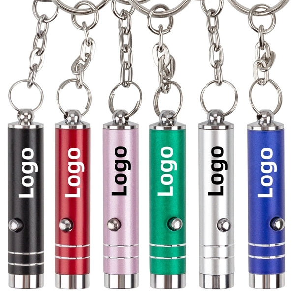 Mini UV Light Flashlight Banknote Checking Keychain