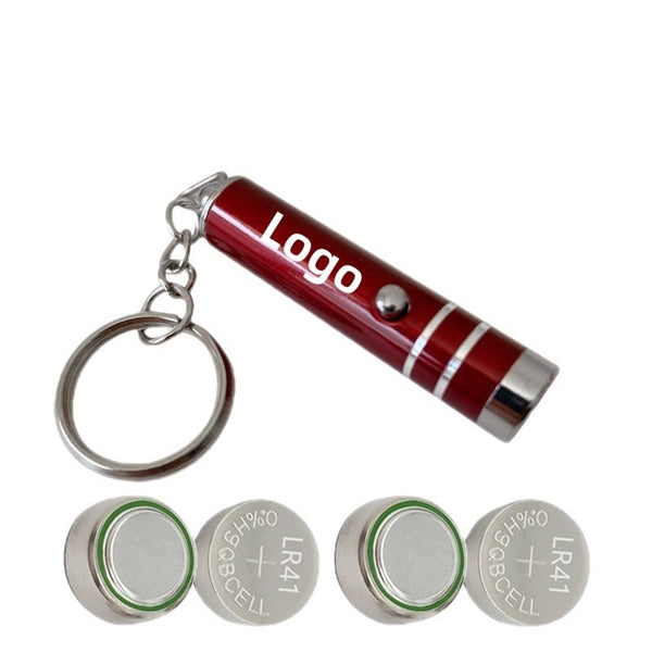 Mini UV Light Flashlight Banknote Checking Keychain