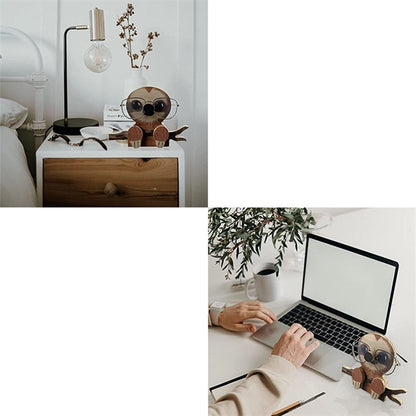 Creative wooden Animal Eyeglasses Holder