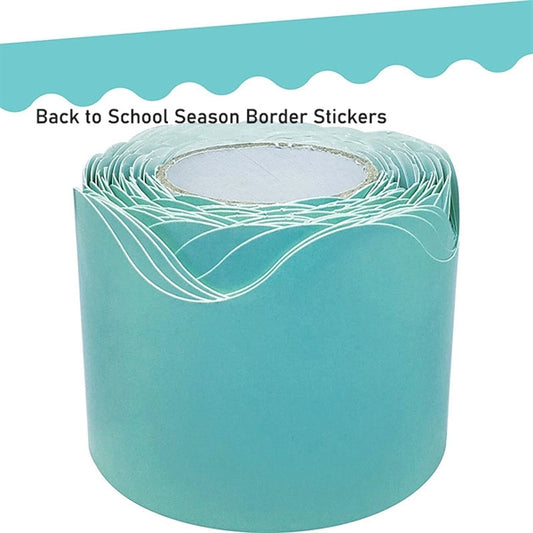 Back to School Season Border Stickers  Bulletin Decor