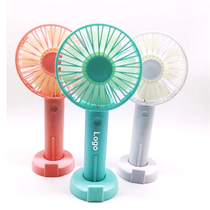Portable Mini Fan with Phone Holder Hand-held Desktop USB