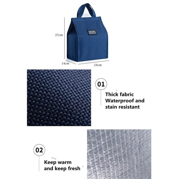 Thermal Insulated Folding Lunch Bags