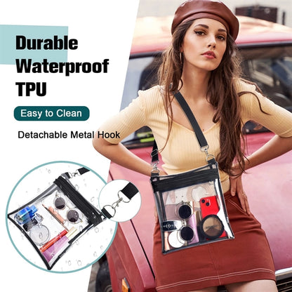 See Through Crossbody Concert Bags for Women Men