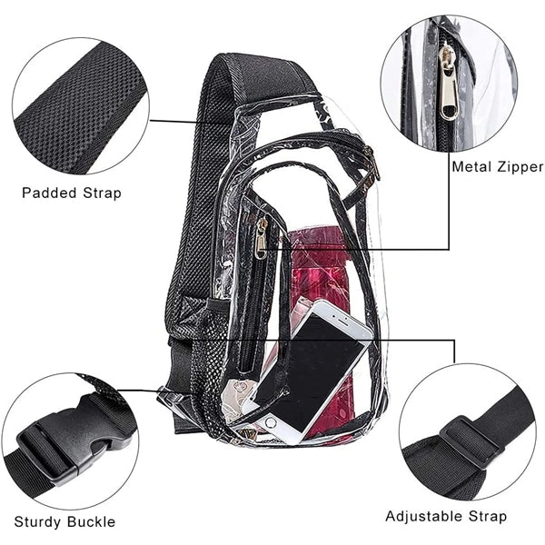 Clear Sling Bag Stadium Approved