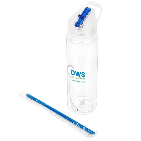 Recyclable Sports Bottle with Flip-Up Lid - 32oz.