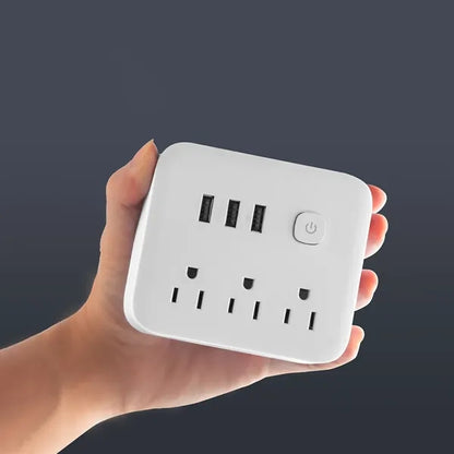 Power Strip Surge Protector with 3 USB Charging Ports