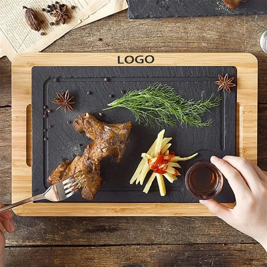 Slate Cheese Board Charcuterie Set