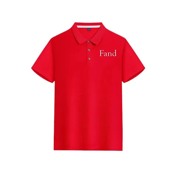 Moisture-Wicking Polo T-Shirt Casual Collar