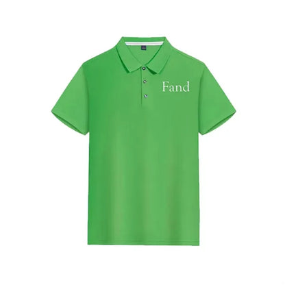 Moisture-Wicking Polo T-Shirt Casual Collar