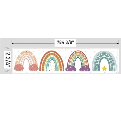 Rainbow Bridge Bulletin Board Borders Blackboard Stickers