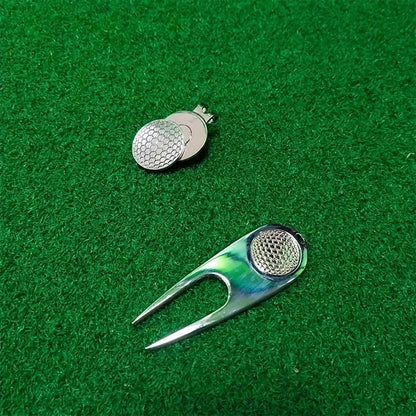 Golf Balls Tees Divot Tool Gift Set