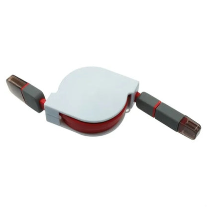 ASCOT Self-spooling USB charging cable for iPhone and Androi