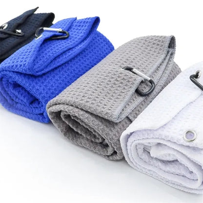 Customized Microfiber Golf Towel w/Carabiner