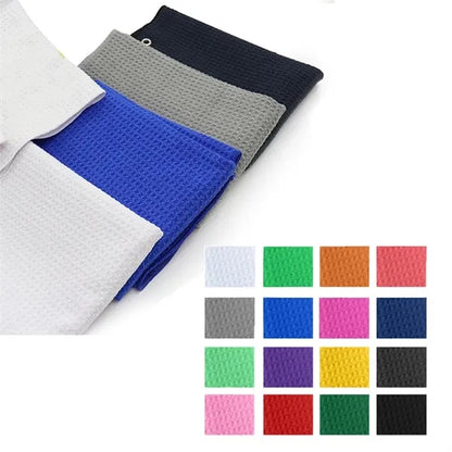 Customized Microfiber Golf Towel w/Carabiner