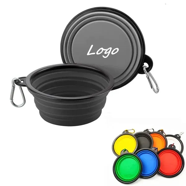 Portable Collapsible Pet Dog Feeding Bowls